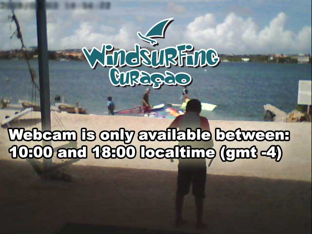 Windsurfing Curacao beachcam Jan Thiel Curaçao - Webcams Abroad live images